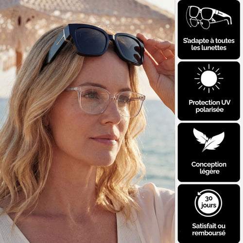 Sur-lunettes polarisées